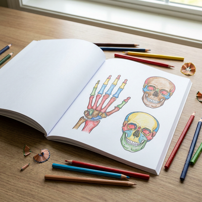 Solivax — Human Anatomy Coloring Book: 100+ Illustrations & Body Systems Facts