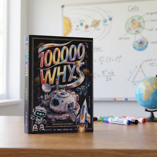 Solivax™ — 100,000 Whys: Building the Future Mind — Science, AI & the Next Generation of Innovators